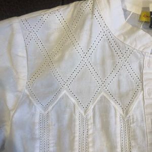 100% Cotton gorgeous white blouse